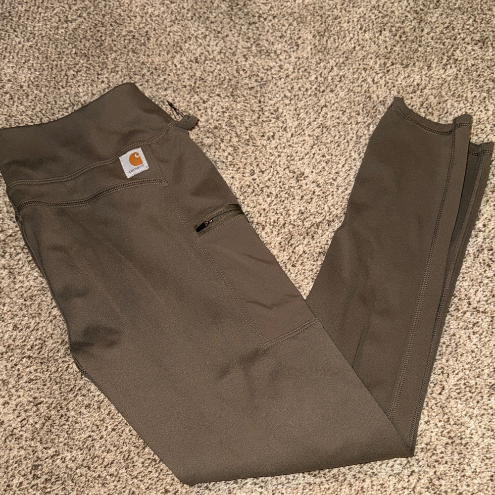 Carhartt Olive Green Work Pants